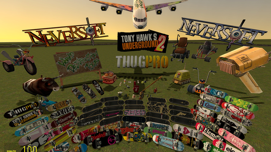 Tony Hawk Underground 2 Style Rave Club · Creative Fabrica