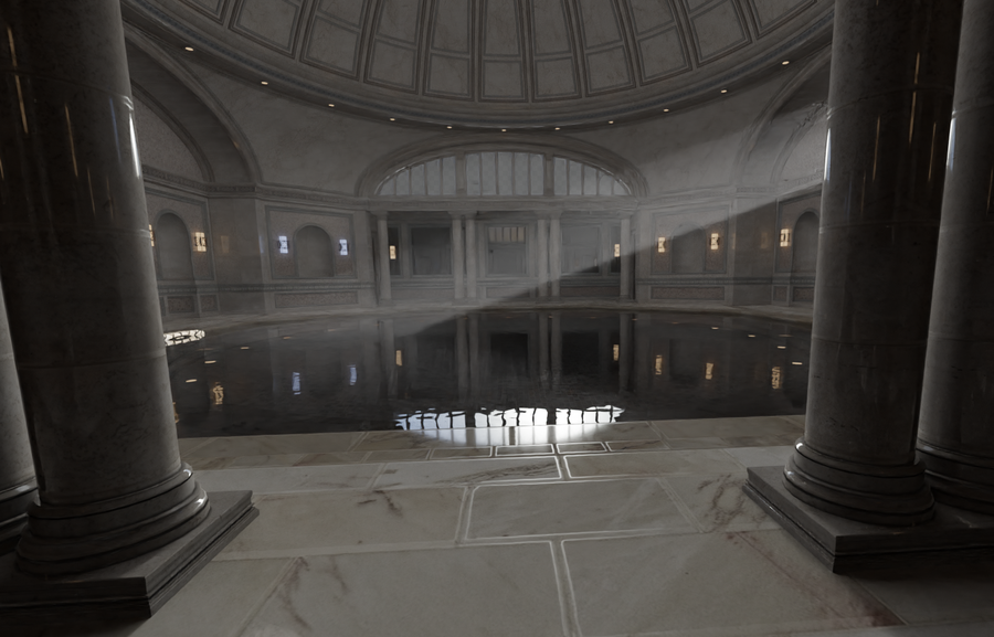 open3dlab-roman-bath-house