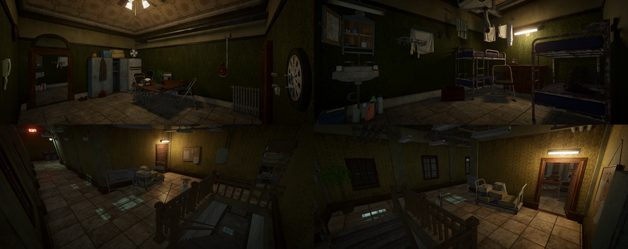 Open3DLab • Resident Evil 2 - RPD Environment Pack 1