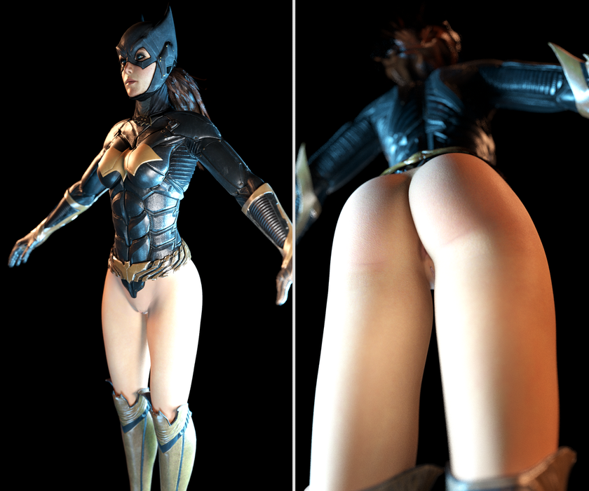 [Batman AK] Batgirl w/ Nude Butt