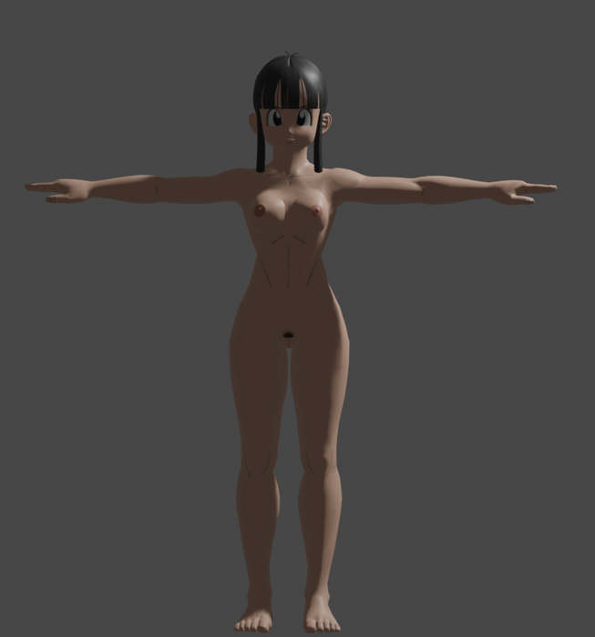 Dragon Ball Nude Chi-chi for XNALARA Studio