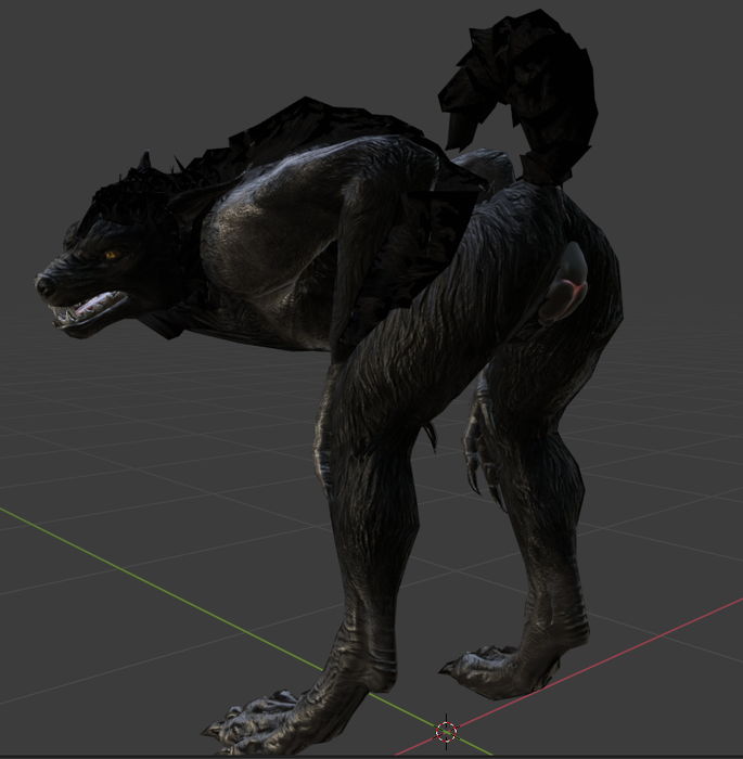 Skyrim Female werewolf