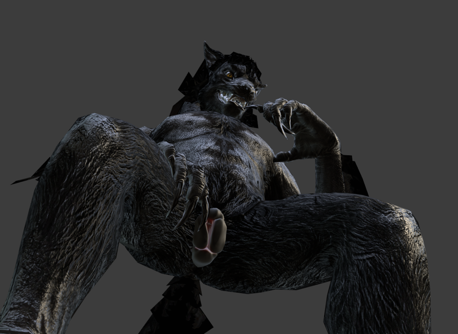Skyrim Female werewolf