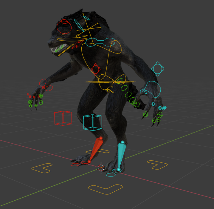 Skyrim Female werewolf