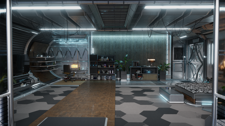 Mass Effect - Citadel Apartment