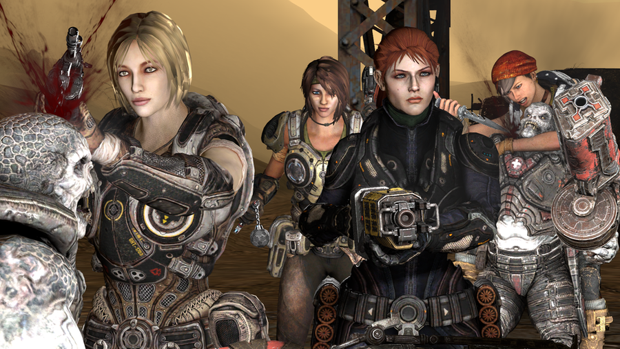 SFMLab • Gears of War 3 Anya and Sam