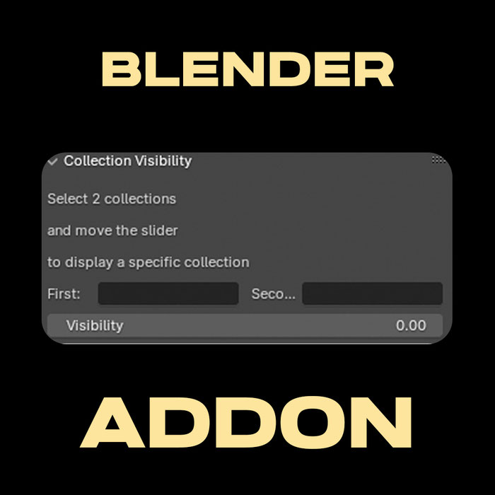 Open3dlab • Addon Collection Visibility Blender 28