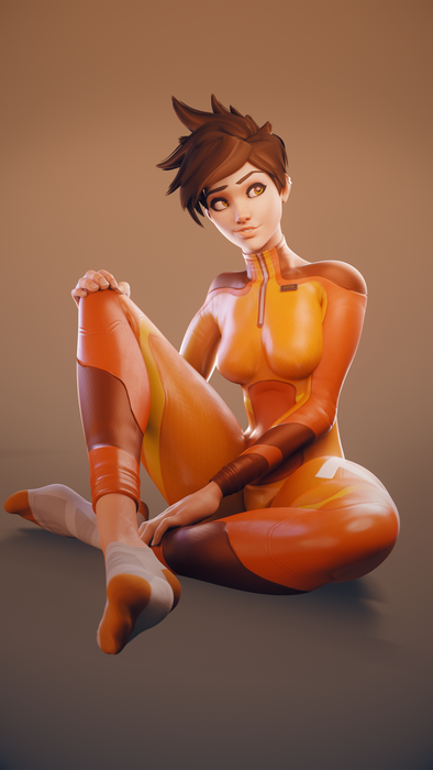 Tracer - Overwatch 2 21/31 #overwatch #overwatch2 #lesserafim #perfectnight  #tracer #lenaoxton #artistsoninstagram #arttrober2023