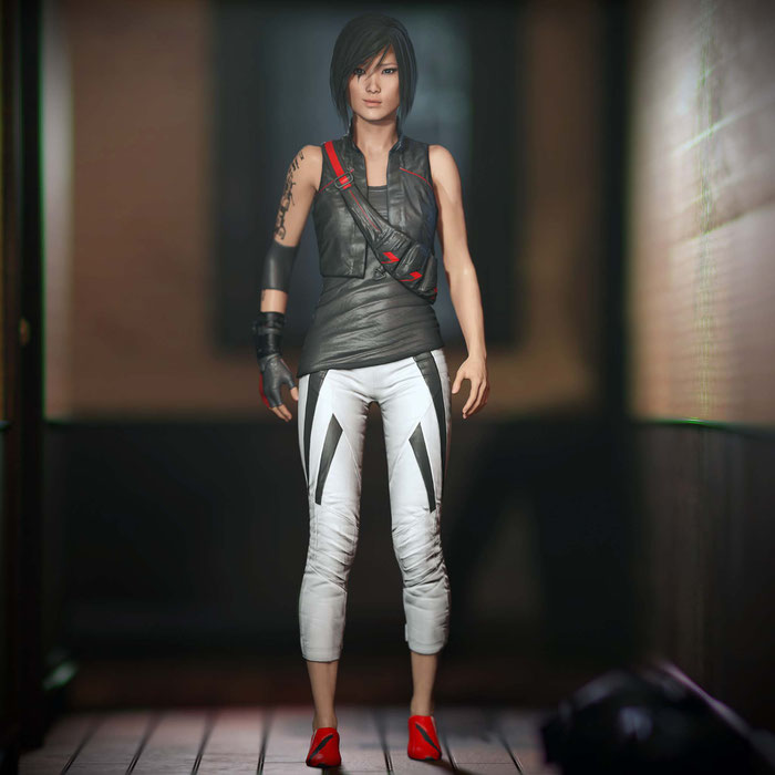 Faith face scan : r/mirrorsedge