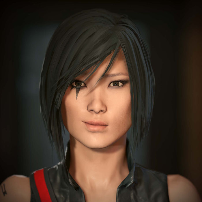 Faith face scan : r/mirrorsedge