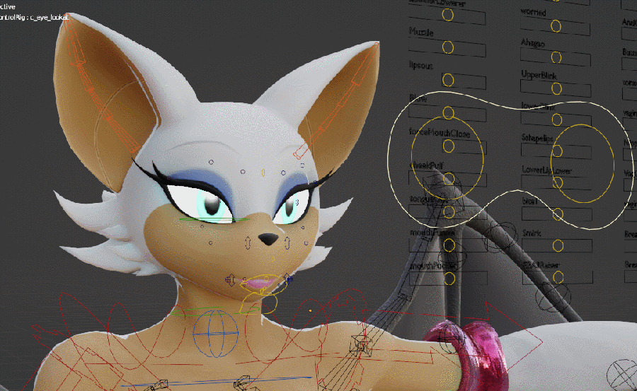 Rouge The Bat WM
