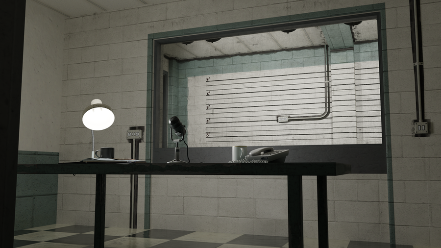 [Grand Theft Auto Online] Police Mugshot Room