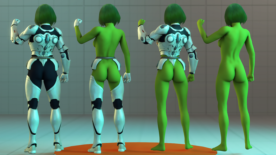 Gamora Naked