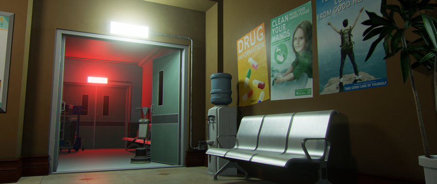 Resident Evil 3 - Hospital ( Lobby & ICU )