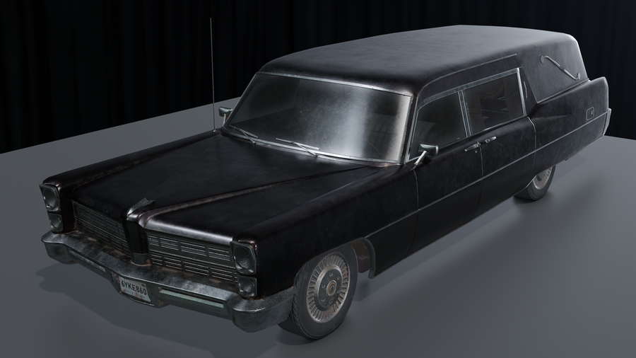 WWE 2K20 Hearse
