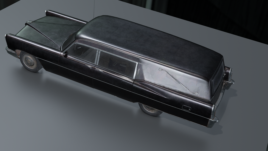 WWE 2K20 Hearse