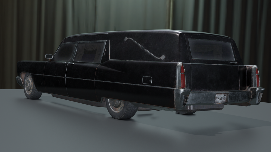 WWE 2K20 Hearse