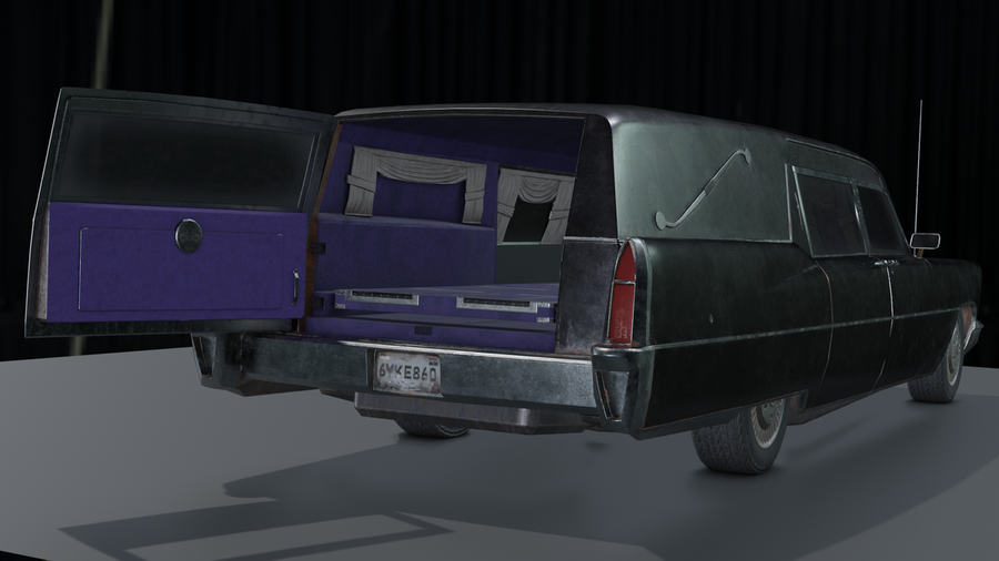 WWE 2K20 Hearse