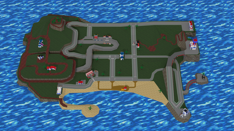 Open3DLab • Lego Island
