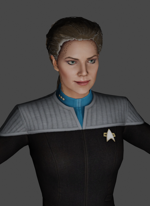 Open3DLab • Star Trek - Jadzia Dax