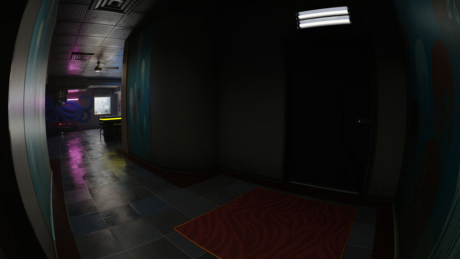 Open3DLab Judy S Complete Apartment Cyberpunk 2077 Cycles Only   Judy Apt   Entry Hallway Thumb.detail 