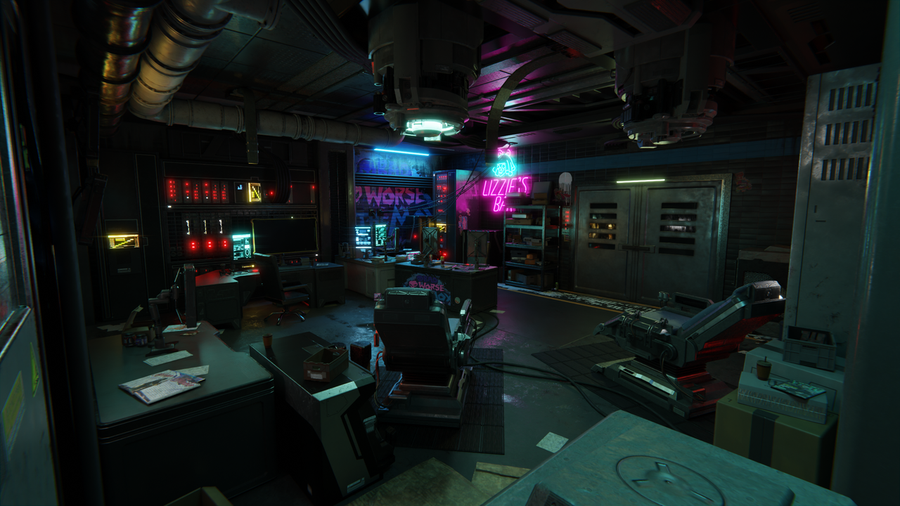 Open3DLab • Cyberpunk 2077 - Judy Braindance Room (Cycles Only)