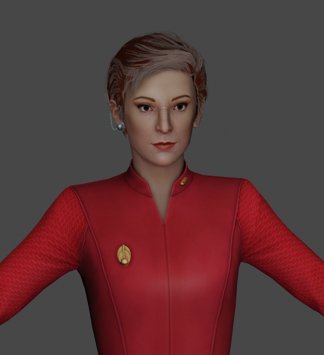Open3DLab • Star Trek - Kira Nerys