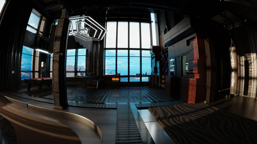 V's DLC Apartment in The Glen (Cyberpunk 2077)