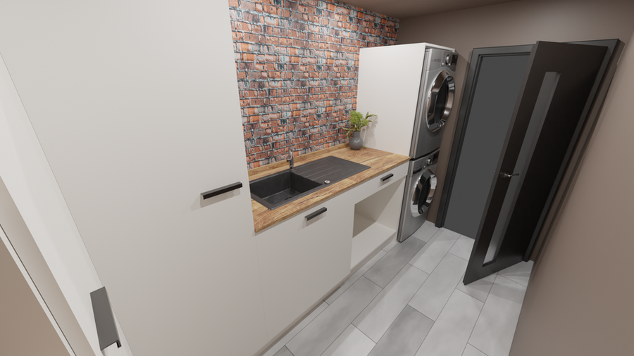 Open3DLab • Laundry Room / Utility Room