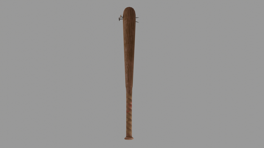 Open3DLab • baseball bat (fantasy, survival)