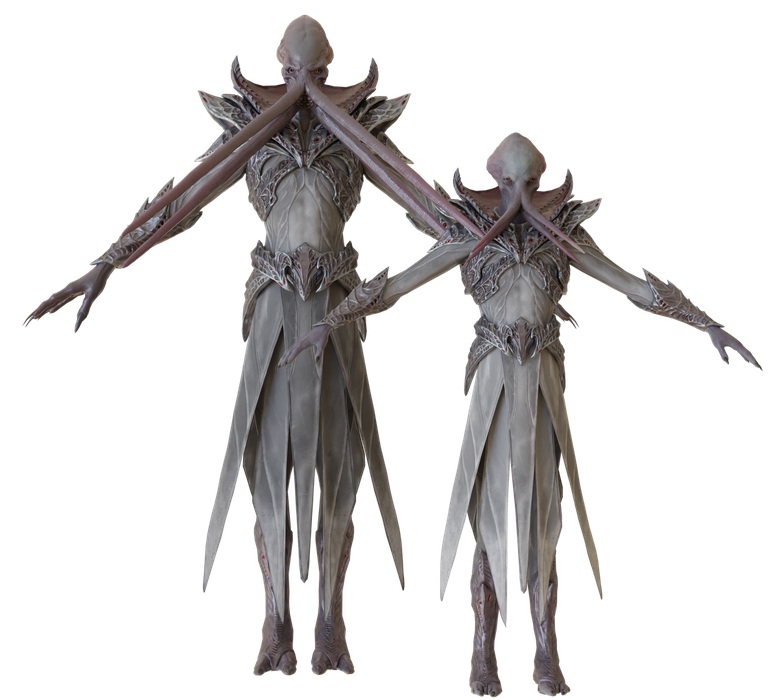 Open3DLab • Mindflayer - Baldur's Gate 3