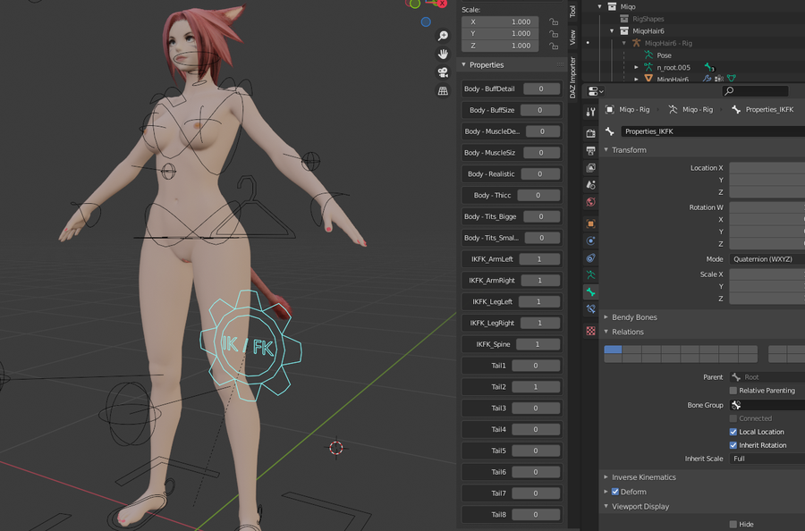 Customisable Miqo'te Female