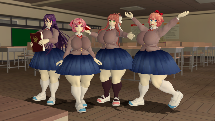 Steam Workshop::Doki Doki Literature Club SFM