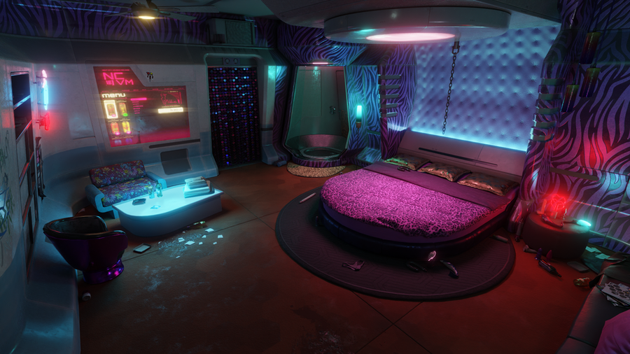 Cyberpunk 2077 - No Tell Motel Room (Cycles Only)
