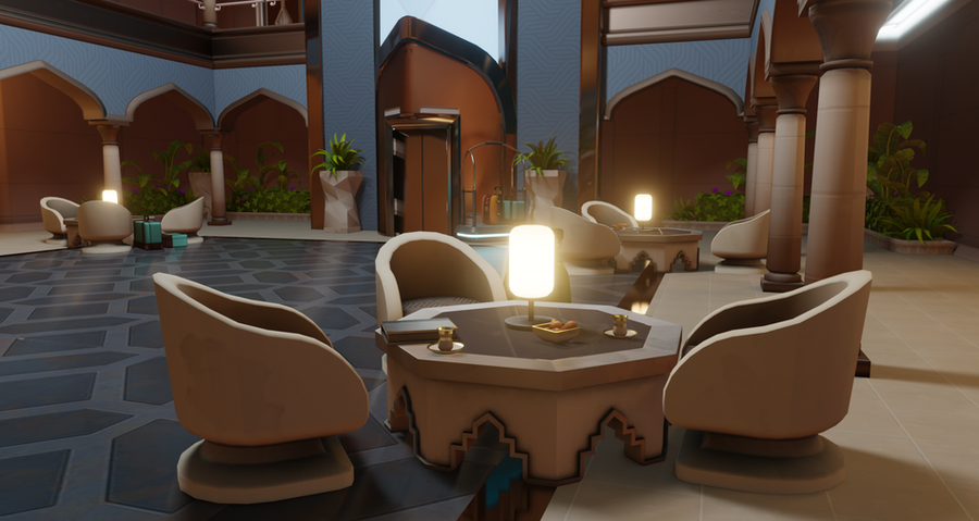 Overwatch - Oasis Hotel