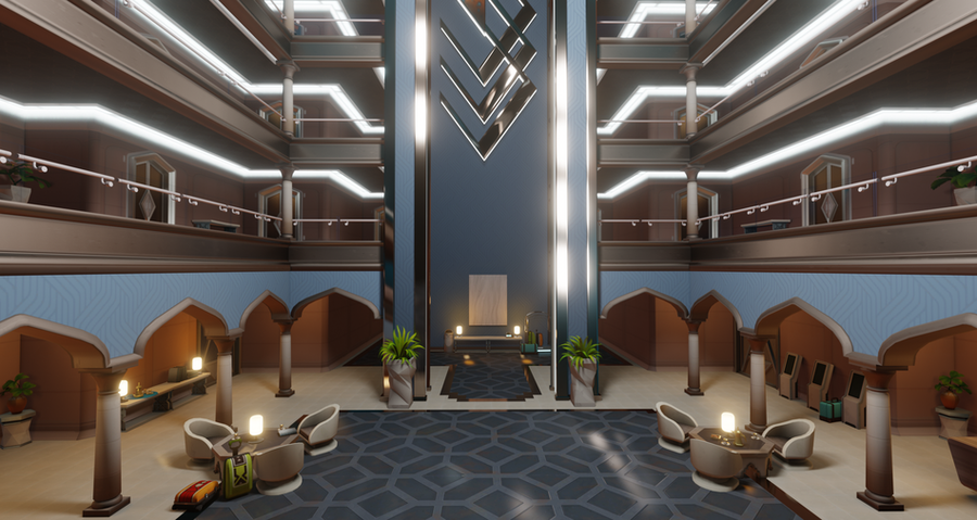 Overwatch - Oasis Hotel