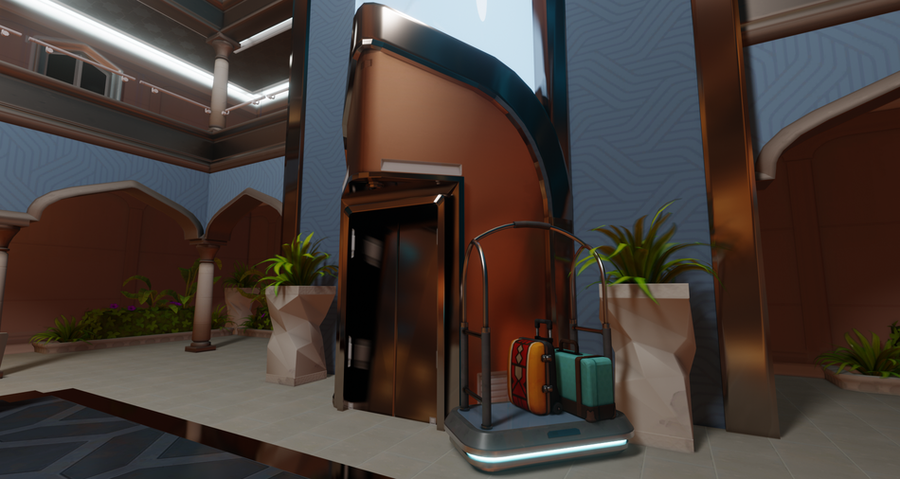 Overwatch - Oasis Hotel