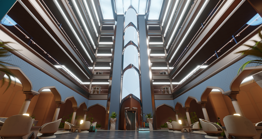 Overwatch - Oasis Hotel