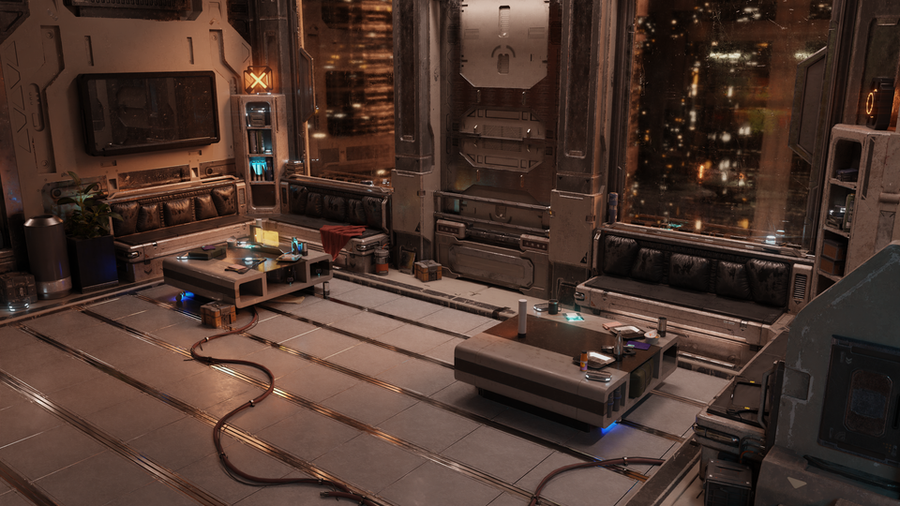Mass Effect - Omega Apartment