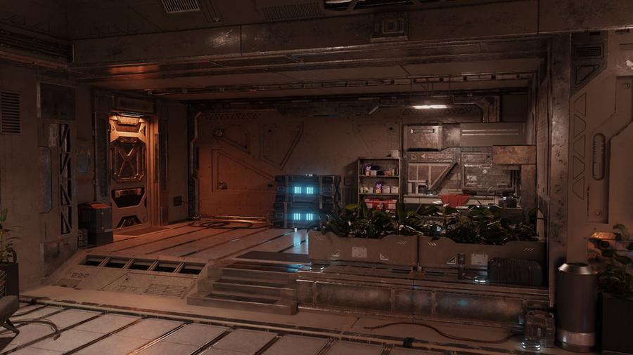 Mass Effect - Omega Apartment