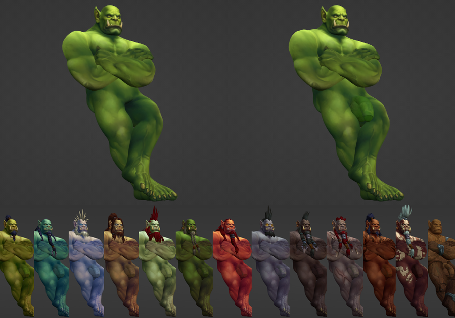 [WoW] Orc (male) v1.3