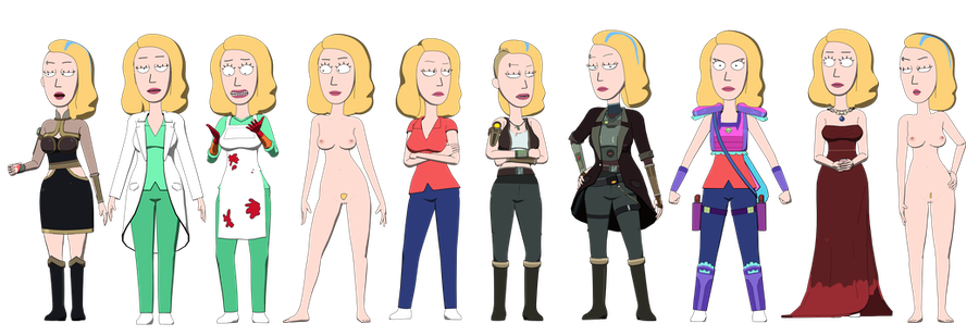 Smutbase Beth Smith Rick And Morty