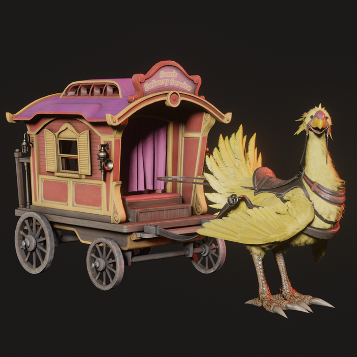 Chocobo Carriage - FF7 Remake