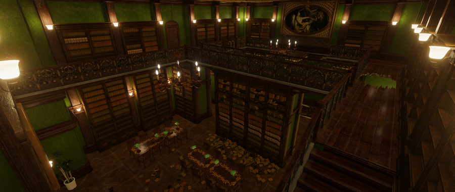 Resident Evil 2 - RPD Library