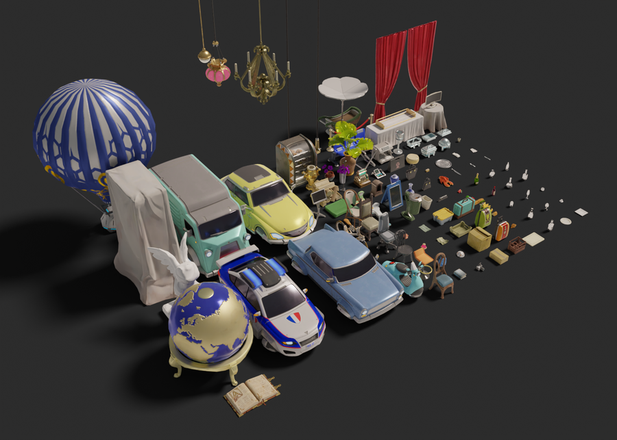 Overwatch Props Pack - Paris (v1.2)