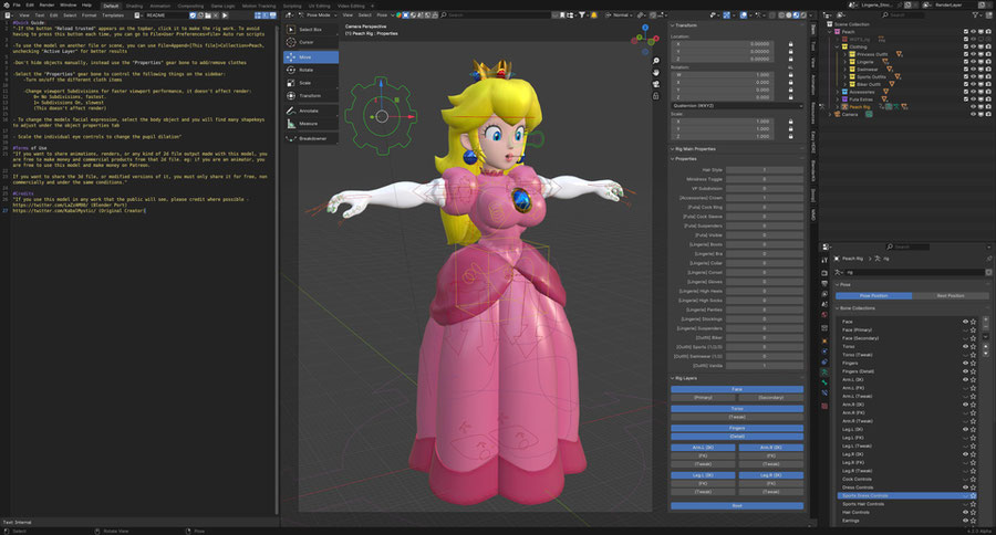 SmutBase \u2022 Princess Peach [v3 Revision]