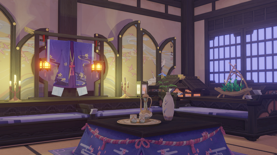 Open3DLab • Inazuma Small room - GENSHIN IMPACT