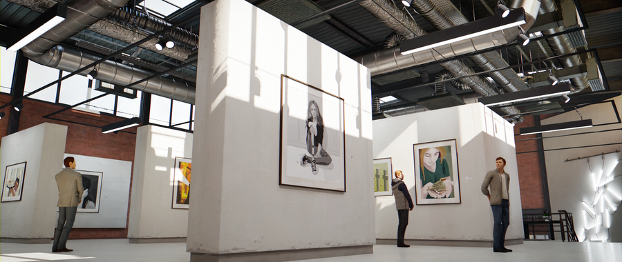 Open3DLab • Life is Strange - Art Gallery