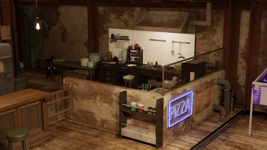Just Seventh Heaven Cafe & Bar - Final Fantasy 7