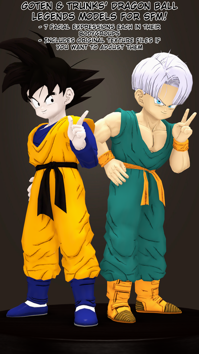 Sfmlab • Goten And Trunks Dragon Ball Legends 7159